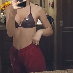 Victorias secret swim push up top